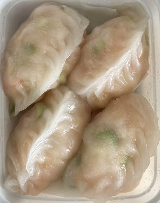 81. Abalone Shrimp Dumpling(3pcs)原隻鮑魚鳳眼餃